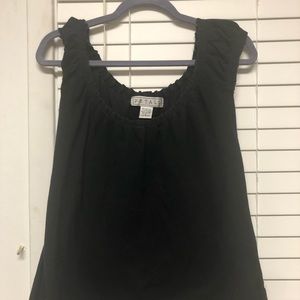 Black top size large, brand Petals.